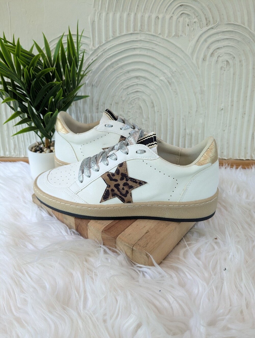 Shu Shop Paz Leapoard Sneakers